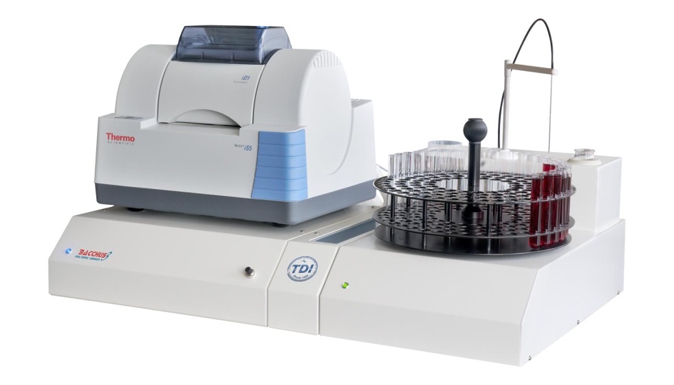 Analizador FTIR automtico modelo Bacchus 3