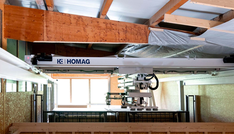 El sistema de almacenamiento Storeteq P-310 en acci�n en un segundo nivel