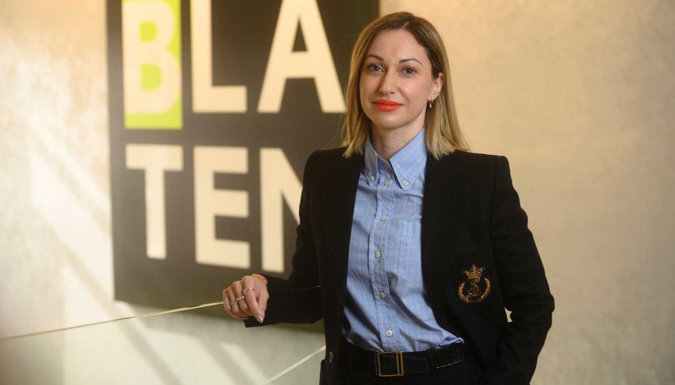 Nuria Luna, CEO de Pinturas Blatem