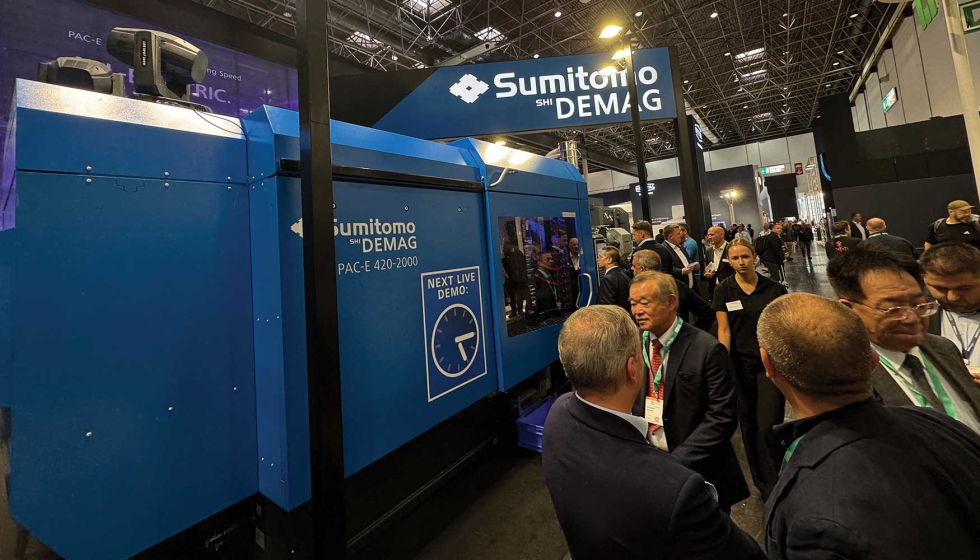 Las soluciones de monitorizacin digital como Machine Health Monitoring (MHM) permiten a Sumitomo (SHI) Demag anticipar incidencias...