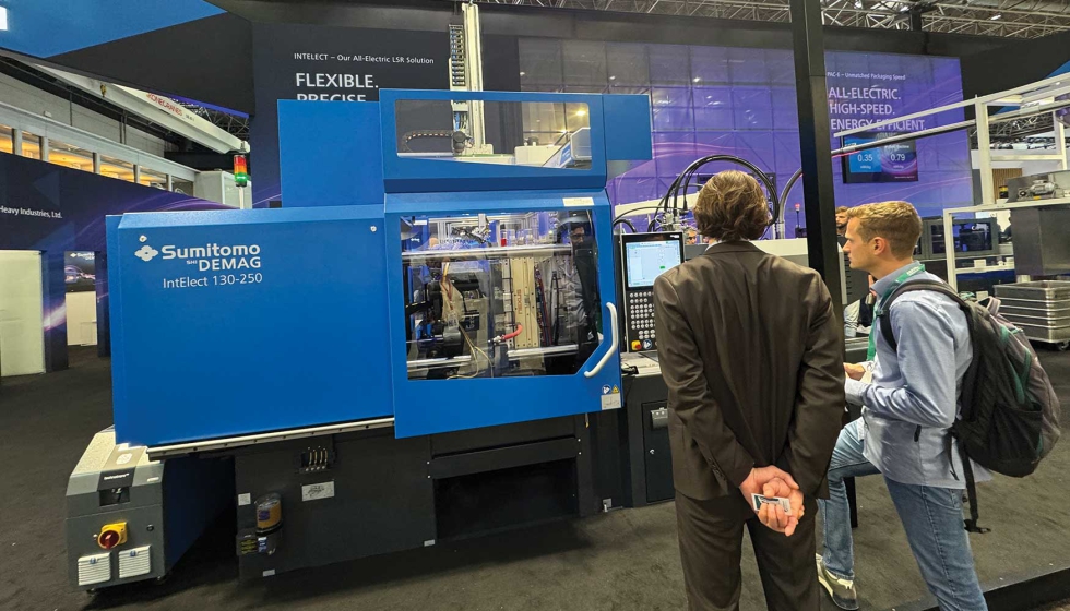 Sumitomo (SHI) Demag apost por la digitalizacin y la automatizacin avanzada durante su participacin en K 2025 en Dsseldorf...