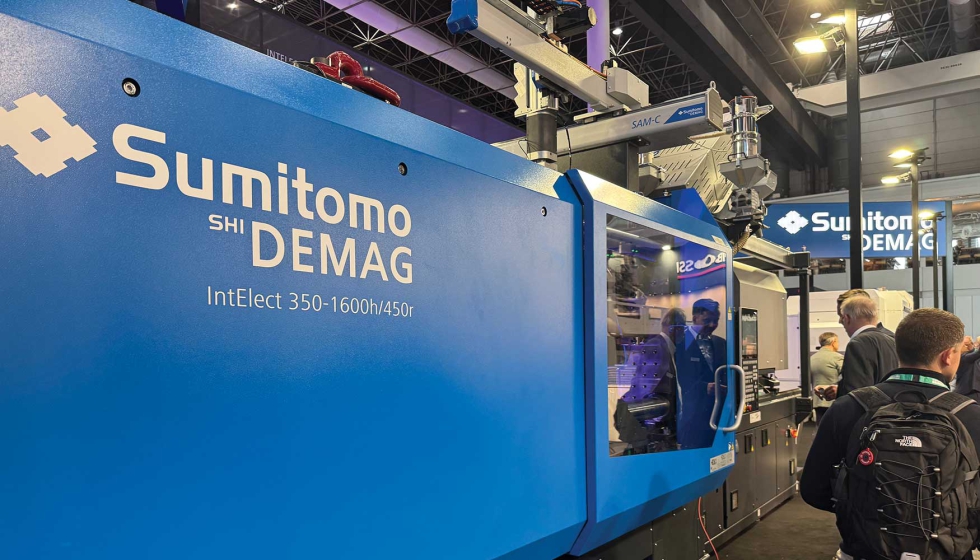 Las demostraciones en el stand de Sumitomo (SHI) Demag durante K 2025 permitieron a los asistentes conocer en directo las capacidades de las nuevas...