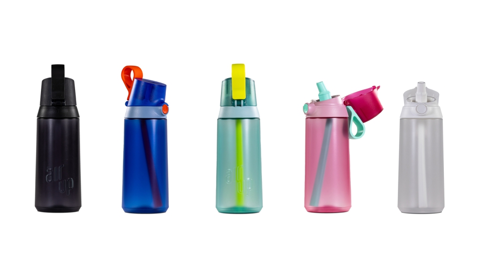 Foto de Click Bottle, una botella que aporta sabor al agua mediante aromas