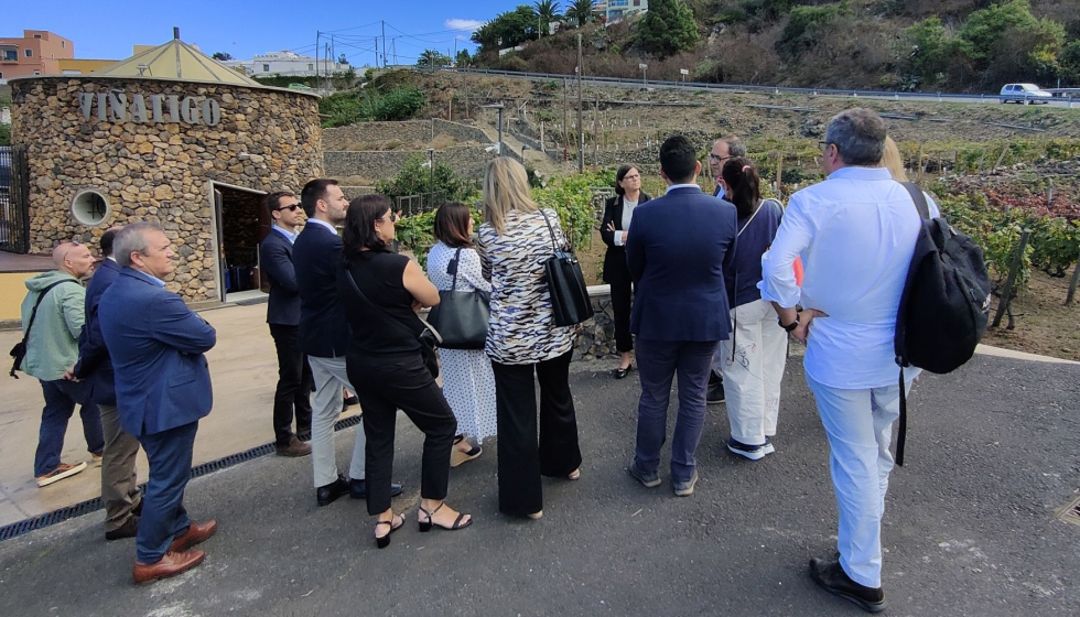 El encuentro reuni� a asociaciones vitivin�colas de toda Espa�a