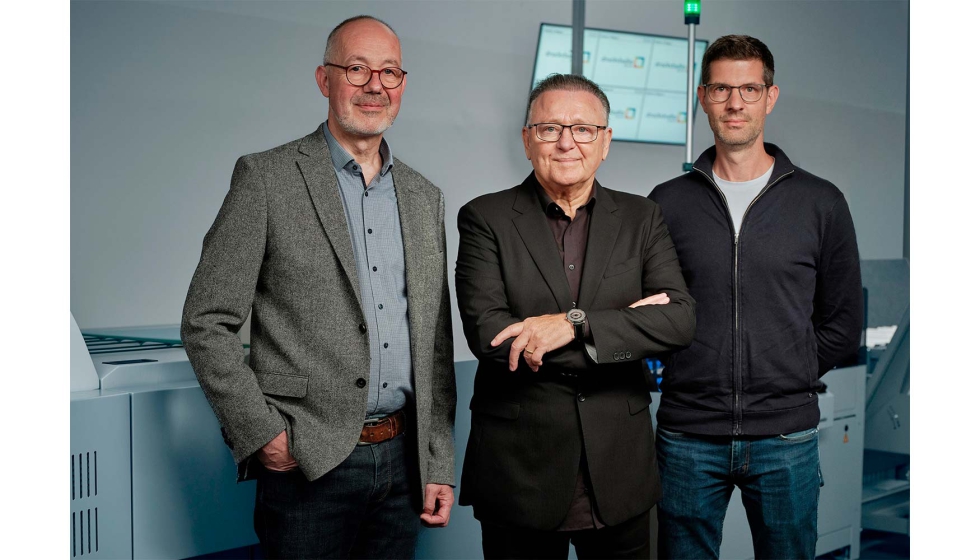 Mayor eficiencia y productividad: Druckstudio GmbH en D�sseldorf se encuentra entre los usuarios piloto del nuevo Compact Pallet Loader de Heidelberg...