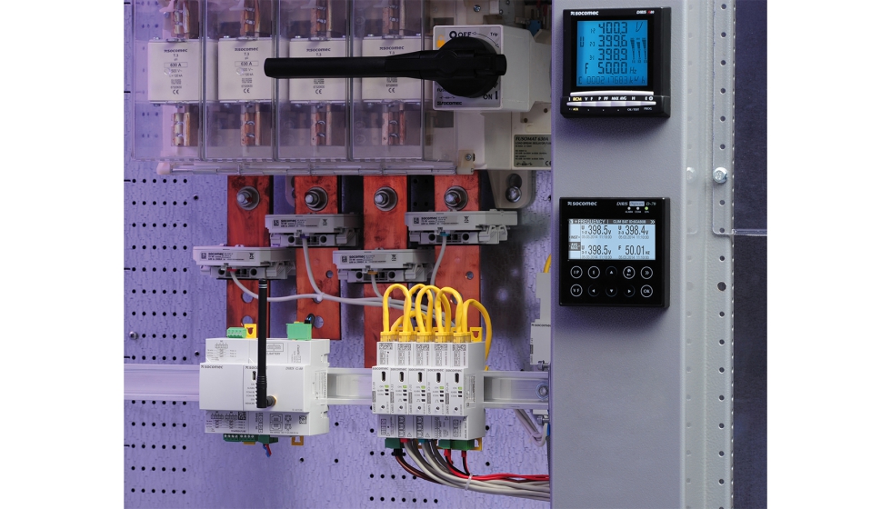 Diris Digiware permite capturar informacin detallada de cada circuito, con protocolos estndar como Modbus, Ethernet, etc...