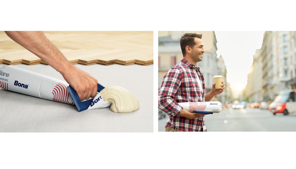 La completa familia de adhesivos cumple las ms estrictas certificaciones internacionales y los nuevos Envases Inteligentes Bona mejoran la...