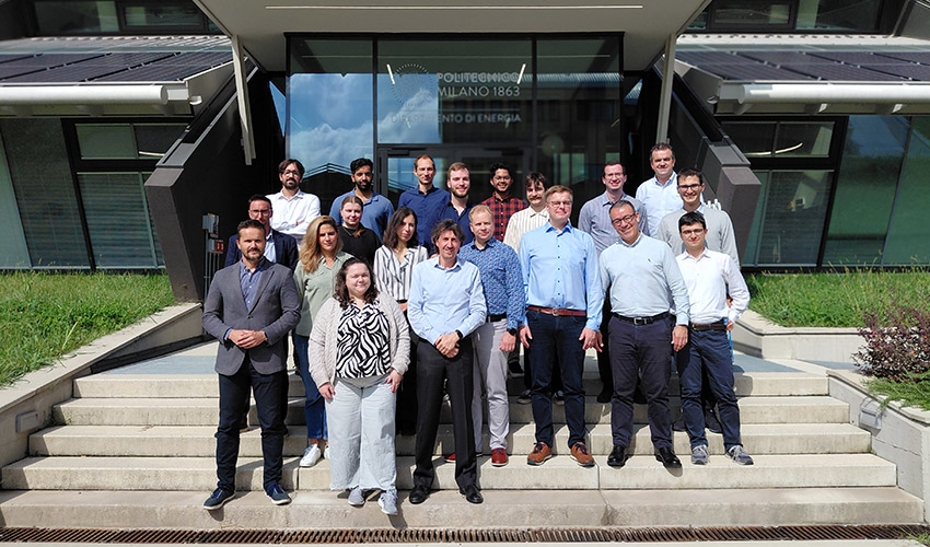 El equipo del proyecto MARPOWER en la Asamblea General celebrada en septiembre en Mil�n