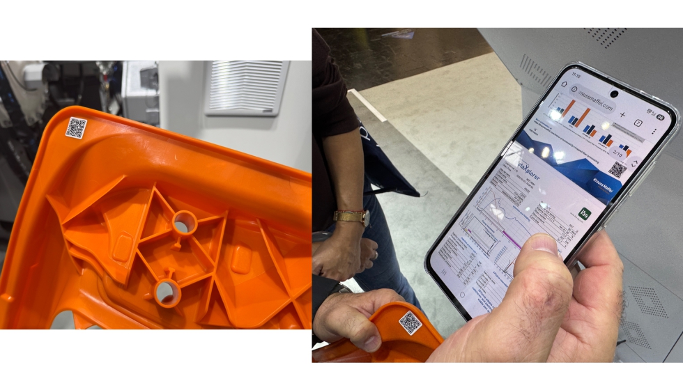 Todo el ciclo de produccin y calidad queda documentado digitalmente, incluido el grabado de un cdigo QR en cada pieza...