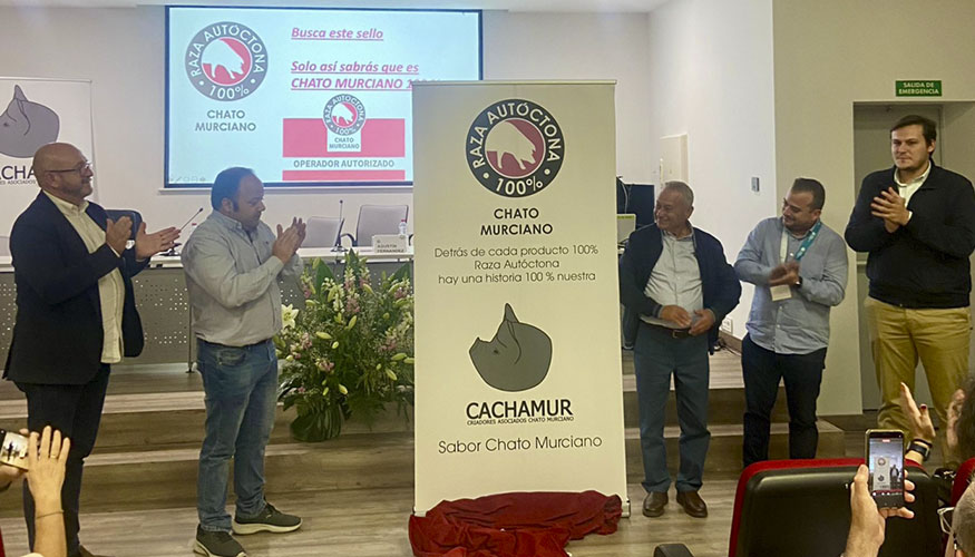 Presentacin del sello 100% Raza Autctona para el Chato Murciano en el marco de Sepor