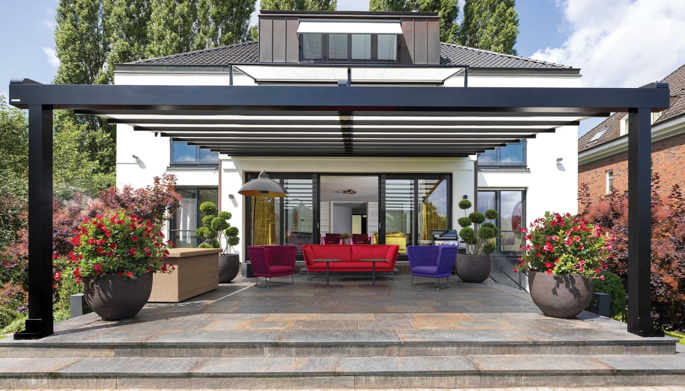 Los productos han sido adaptados, en perfecta armona, a la arquitectura y sus colores. Foto: markilux