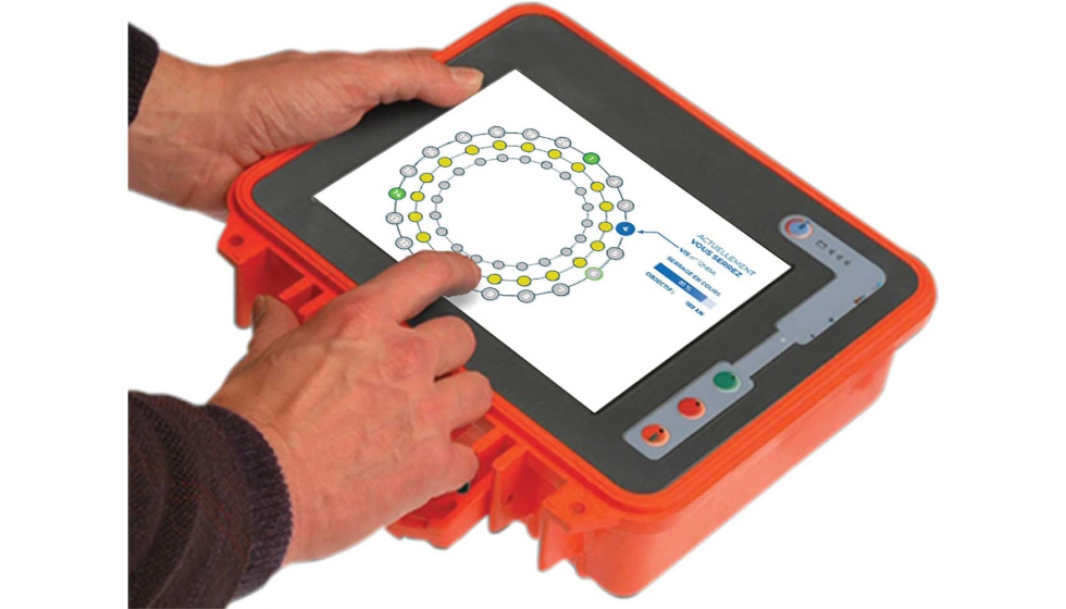 La soluci�n de monitoreo de carga de pernos permite medir la precarga real de los pernos de una uni�n atornillada