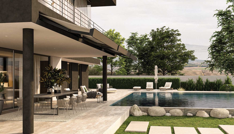 Inca se convierte en parte integral del proyecto arquitectnico, ayudando a crear una imagen esttica coherente y armoniosa...