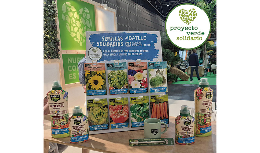 Semillas Batlle impulsa el Proyecto Verde Solidario para unir jardinera y apoyo a la infancia
