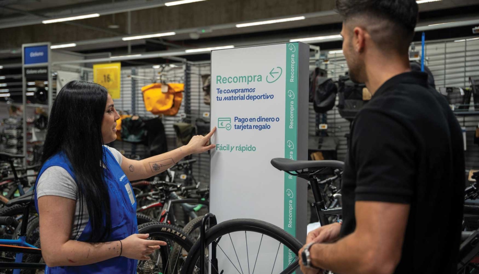 El programa de Recompra de Decathlon fomenta la reutilizacin y reacondicionamiento del material deportivo