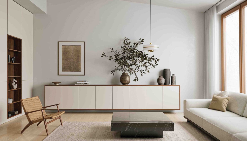 En comedores y salones, se adapta a aparadores, paneles y muebles auxiliares, integr�ndose en espacios abiertos y multifuncionales...