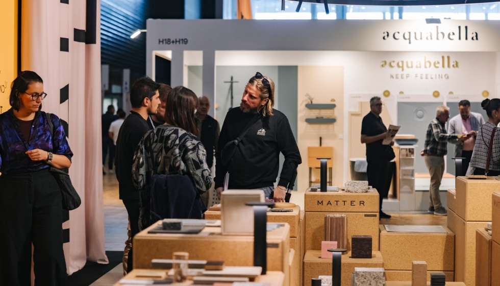 Los materiales volvieron a ser protagonistas el evento