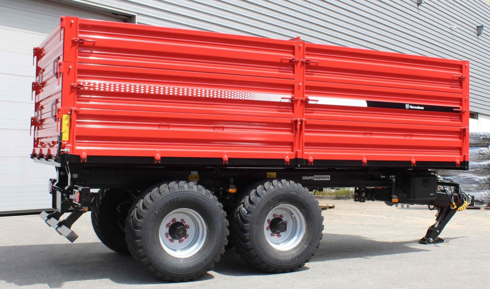 Nuevo remolque de 2 ejes de Herculano