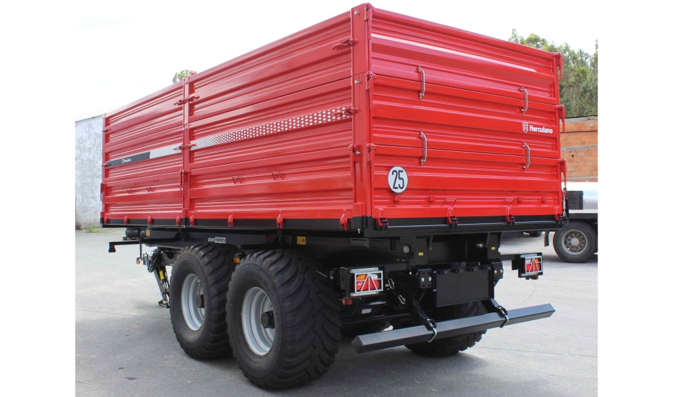 El nuevo remolque HTB destaca por su robustez estructural