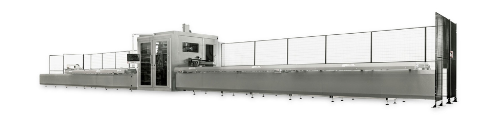 MC 316 Swing, centro de corte y mecanizado de Mecal para perfiles de aluminio y PVC