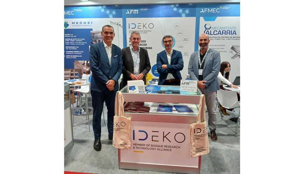 En su stand, Ideko mostrar� un innovador sistema port�til para el diagn�stico y la medici�n de vibraciones en m�quinas