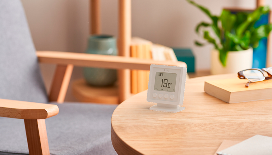 Tybox RF 210 se integra con la pasarela Tydom, lo que permite al instalador ofrecer un sistema completo donde calefaccin, persianas motorizadas...