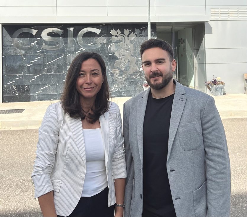 Elena Prats y Francisco J. Canales, investigadores del IAS-CSIC