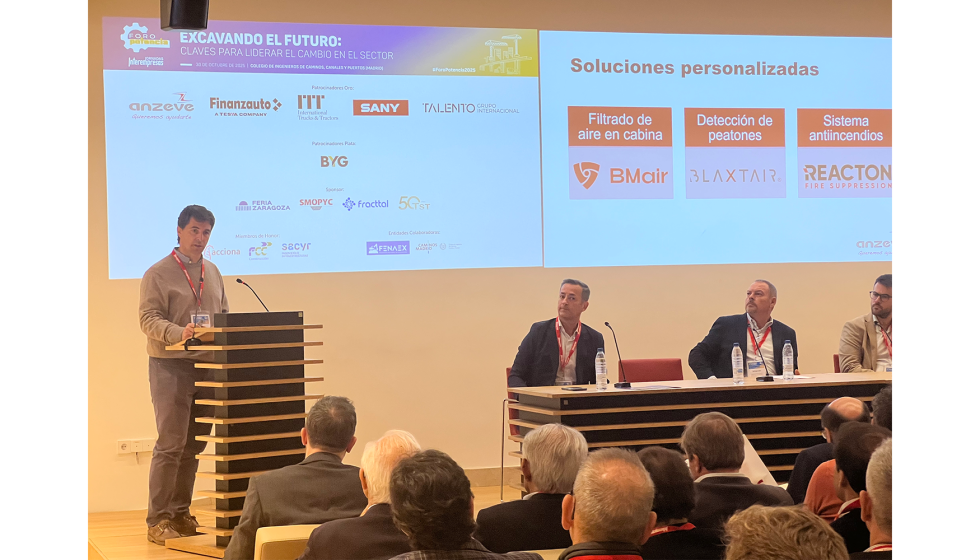 Antonio Zerolo, director general de Anzeve, durante su intervencin