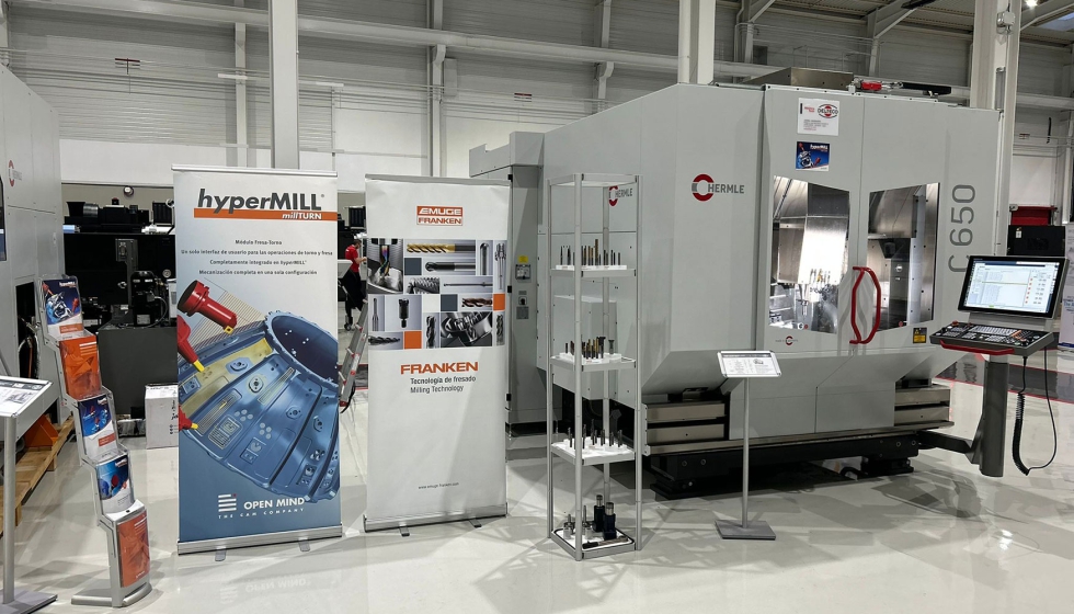 hyperMILL realiz demostraciones de mecanizado de distintas tipologas de piezas