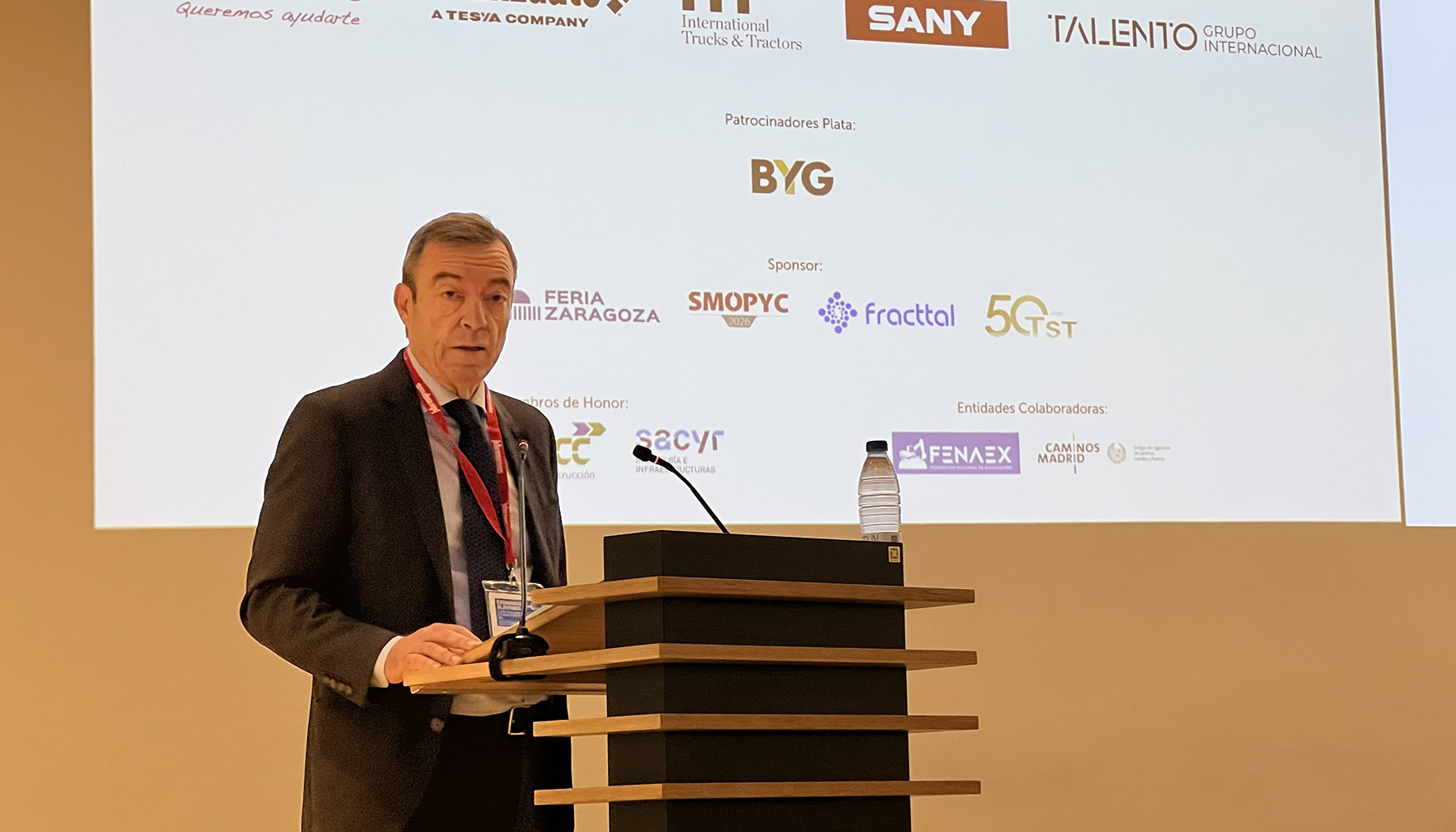 Jos Osuna, vicedecano del Colegio de Ingenieros de Caminos, Canales y Puertos de Madrid