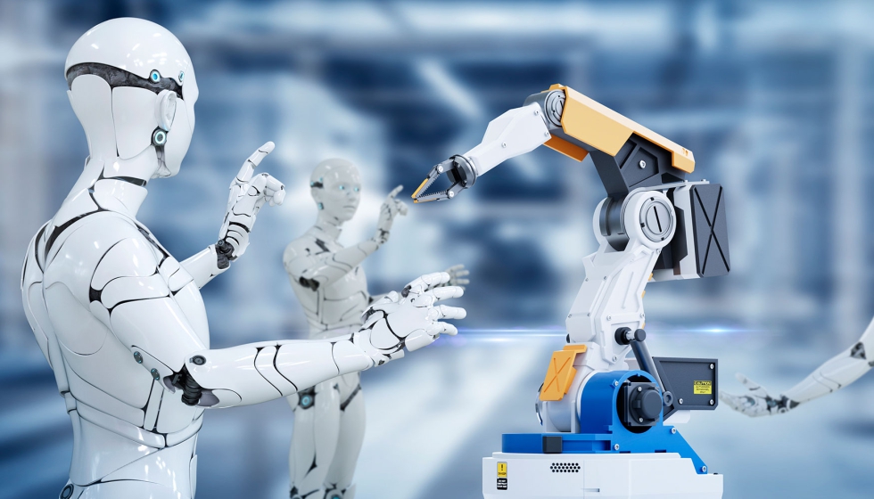 Robotshumanoides diseados para realizar tareas industriales