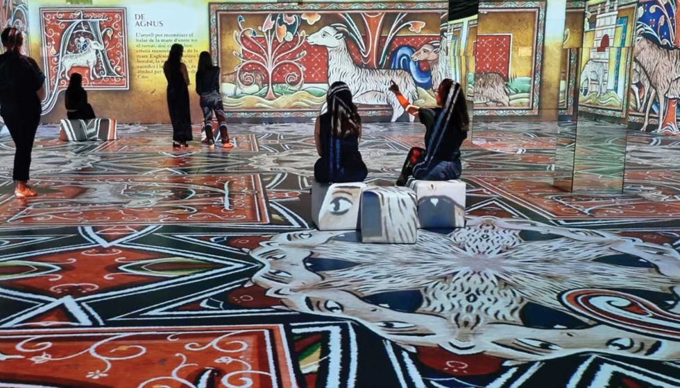 El arte medieval y su imaginario cobran protagonismo en la propuesta inmersiva del Centre d�Art Amatller