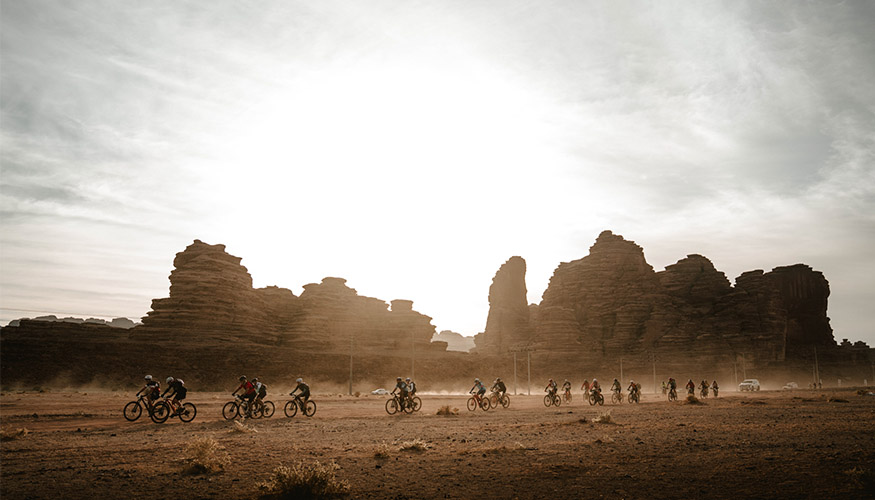 Imagen de la NEOM Titan Desert Saudi Arabia