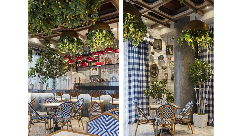 Los 'chandeliers'...