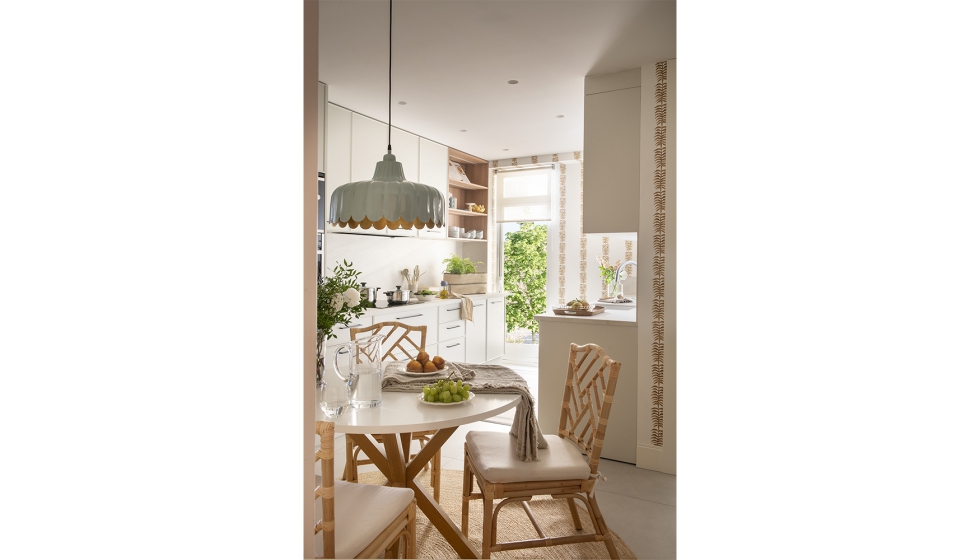 La cocina se sit�a como un espacio independiente de la zona de d�a...