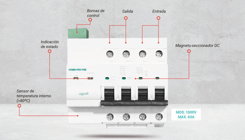 El Combi-Pro-Fire acta de forma automtica cuando se produce una prdida de tensin en la red de corriente alterna o cuando su sensor interno...