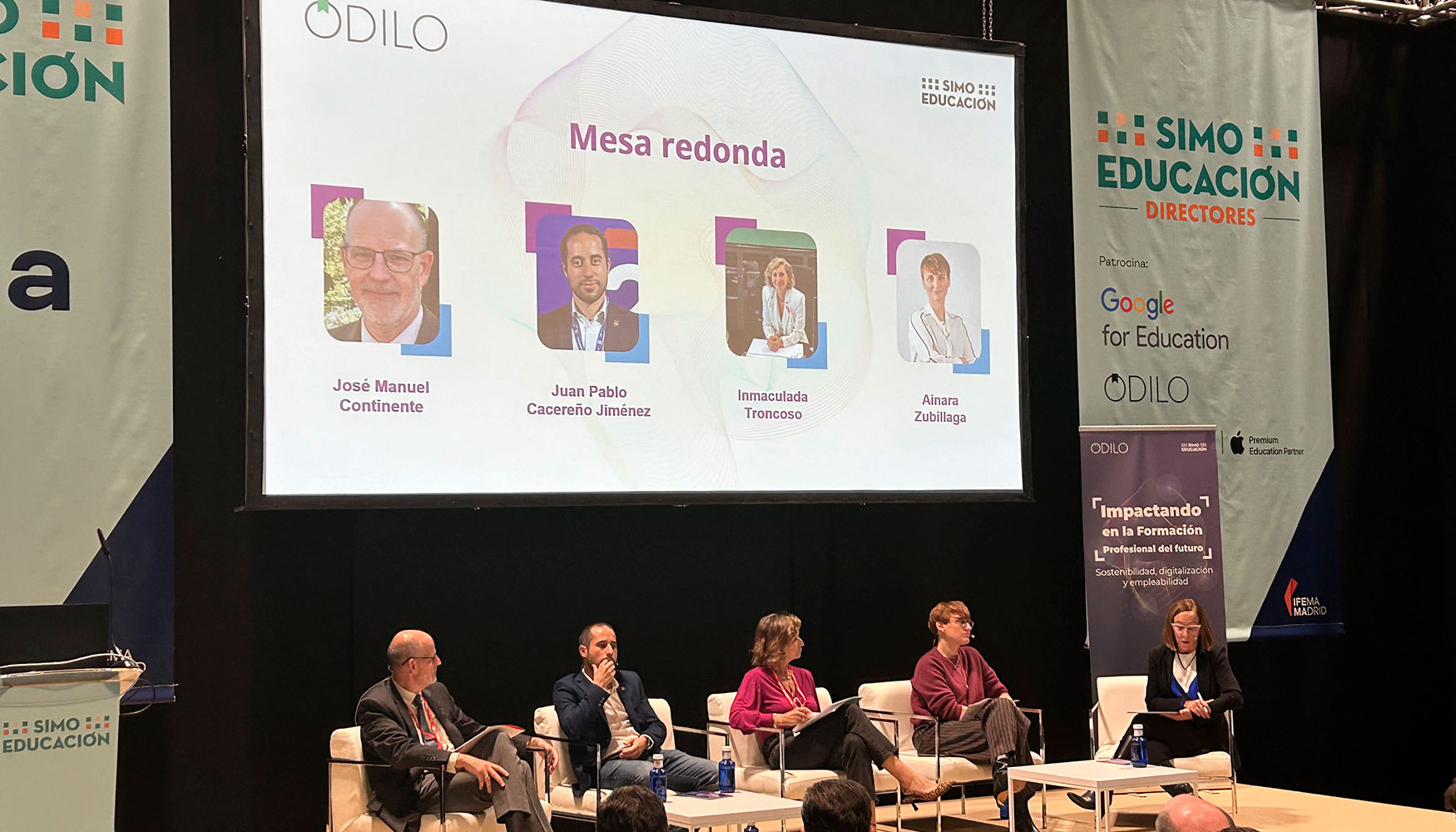 De izquierda a derecha...