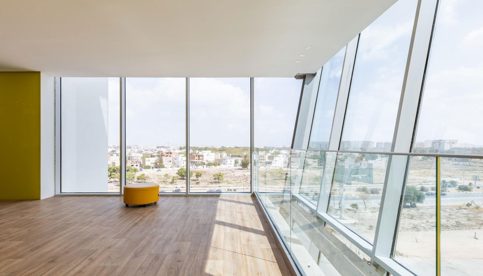 Edificio 'TheScreen'. Foto: @Bilel Khemakhem