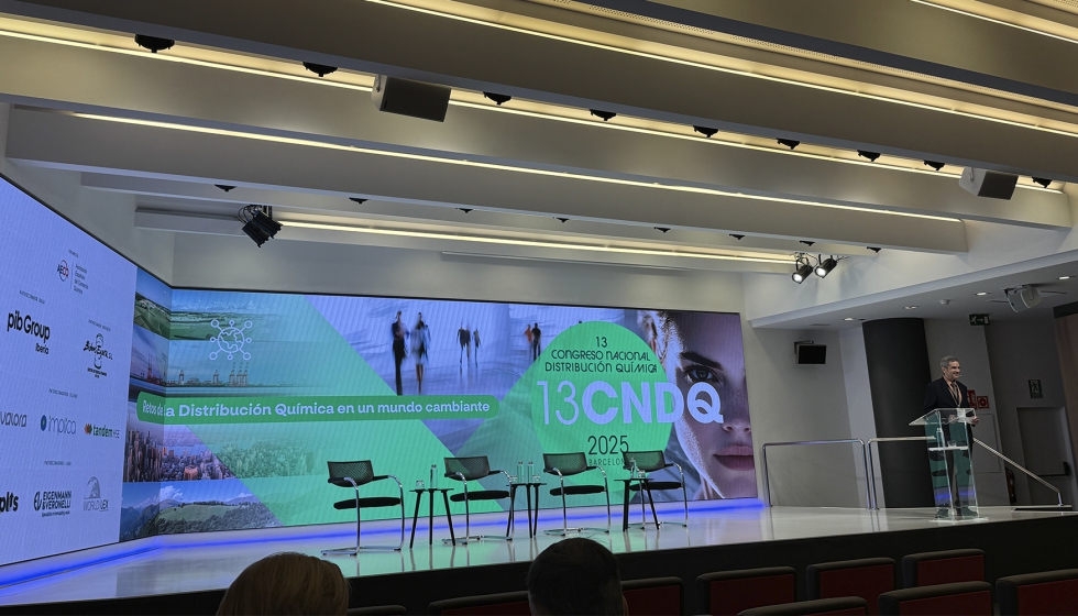 Joan Tortosa, presidente de AECQ, durante la inauguracin del congreso