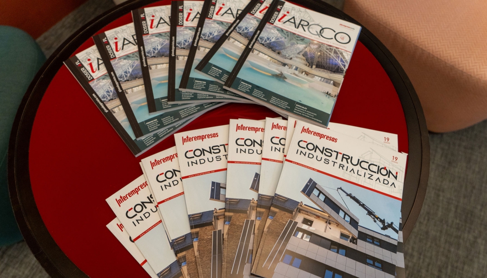 Las publicaciones de Interempresas Media Construccin Industrializada e iARQCO tuvieron protagonismo en la jornada 'Construccin de Vanguardia 2025'...