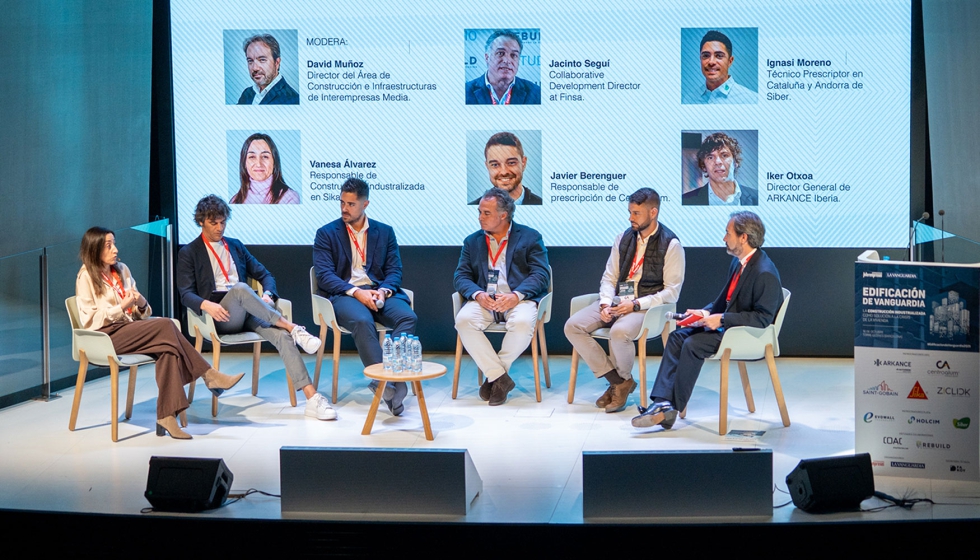 Mesa redonda 'Nuevas tecnologas aplicadas a la construccin'...