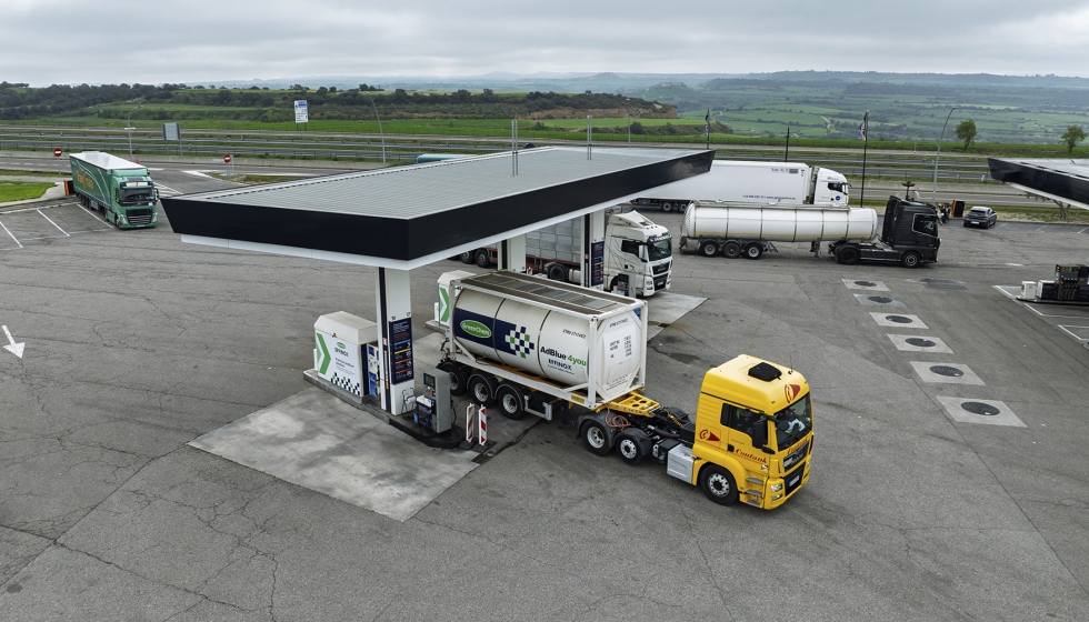 GreenChem ampla su capacidad logstica con una flota dual para el suministro de EFFINOX y AdBlue a granel