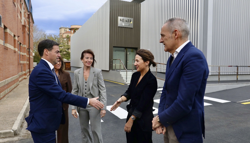 Inauguracin de las nuevas instalaciones de Neiker en Derio con la presencia del lehendakari Imanol Pradales