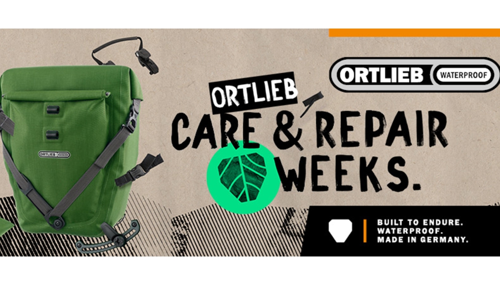 La campaa Care & Repair Weeks de ORTLIEB promueve la sostenibilidad mediante la reparacin de sus productos
