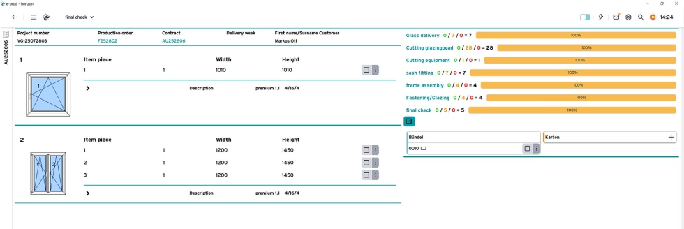Inspeccin final y control de calidad