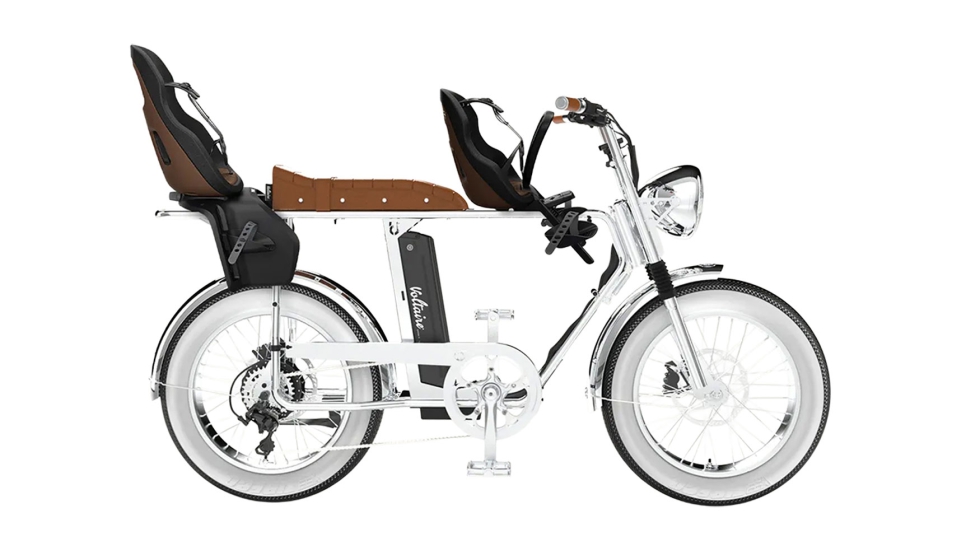 La nueva Voltaire Paname combina elegancia francesa y funcionalidad en una e-bike biplaza pensada para el da a da