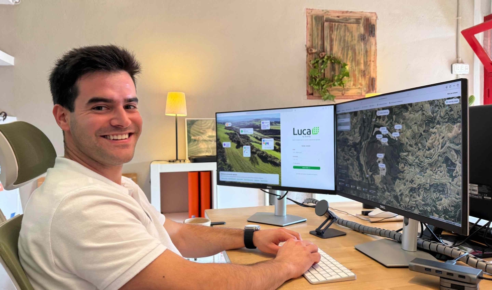 Marcos Esteve Pamias, CEO de Sowify Global Solutions y agricultor