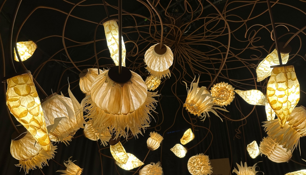 Detalle de una de las piezas del Craft Lab, espacio curado por la periodista Tachy Mora