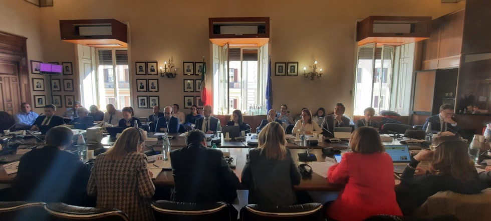 Reunin de los Gobiernos y productores de vino de Espaa, Italia y Francia en Roma