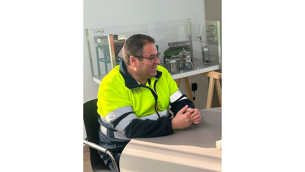 Manuel Caravaca, maestro de almazara y presidente de AEMODA